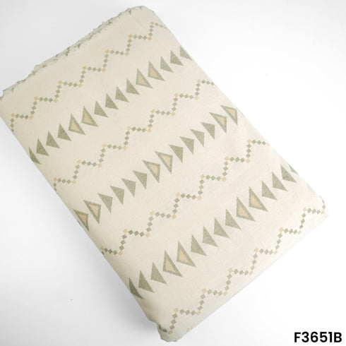 Ikat Print Cambric Cotton Fabric-F3651